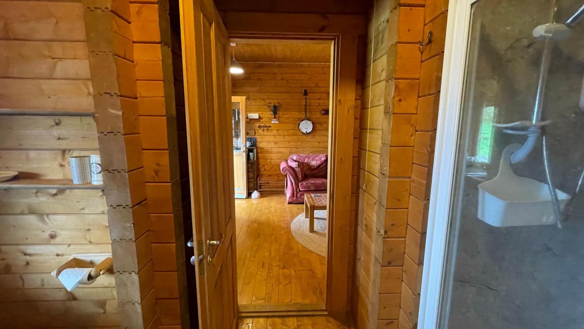 Blossom Cabin - Little Log Cabin In Wales Newtown  Extérieur photo